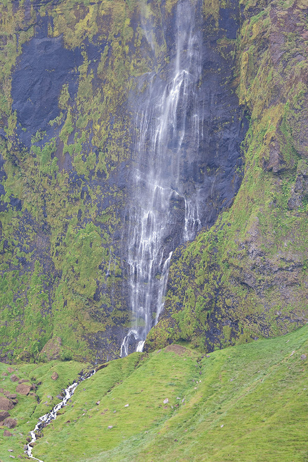 Waterfall, southern Iceland