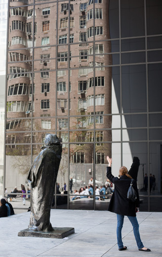 MoMA Sculpture Garden in May