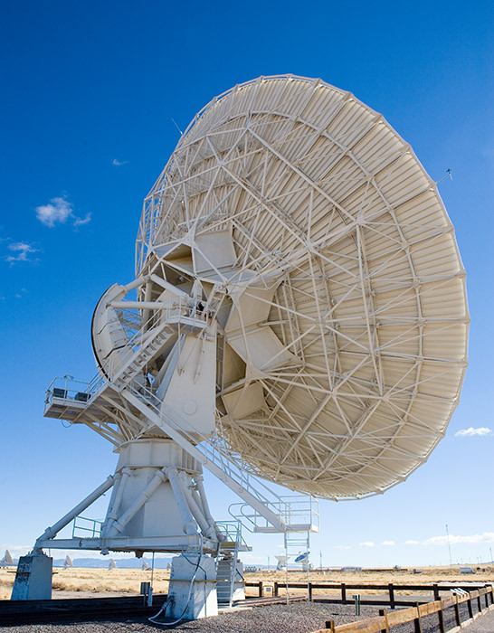 Radio antenna in the Very Large Array