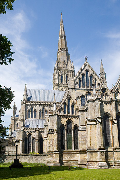 Salisbury Cathedral, from southeast