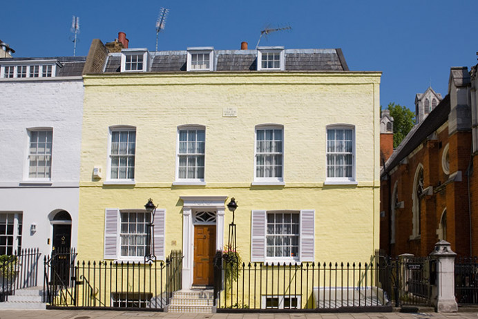 The Yellow House on Montpelier Place