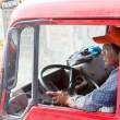 Truck driver. Salinas, Ecuador.
