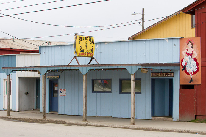 Former Bering Sea Saloon, Front Street, Nome