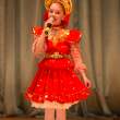 Singer, cultural performance, Provideniya, Russia