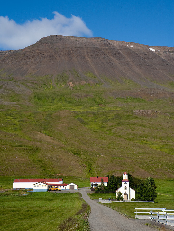 Holtastadir farm and church, Iceland