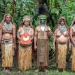 VillageChiefWithFourWives_OM19658