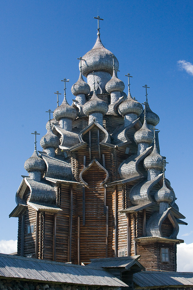One of the old churches at Kizhi