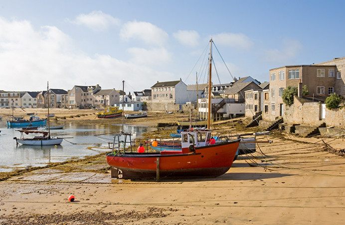 Hugh Town harbour, St. Mary's Island, The Isles of Scilly