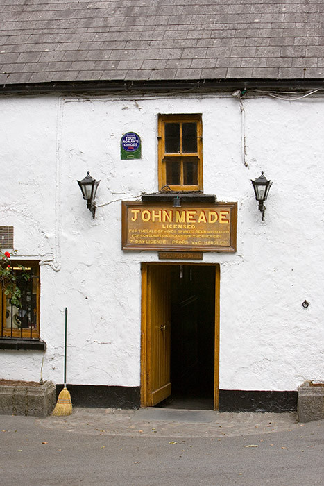 John Meade Pub. Ireland's only "flyover" pub.