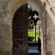 Door looking into Cloister, Salisbury Cathedral