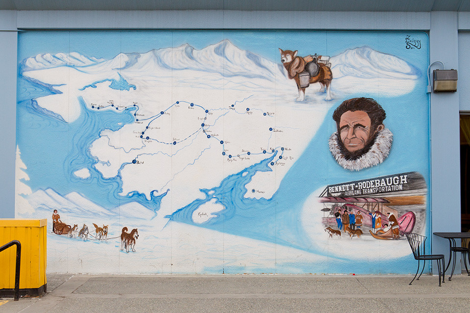 Iditarod Mural, Anchorage