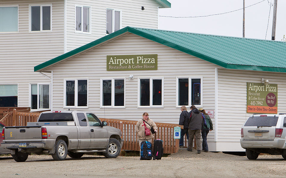 Airport Pizza. Reputed to be the best in Nome.